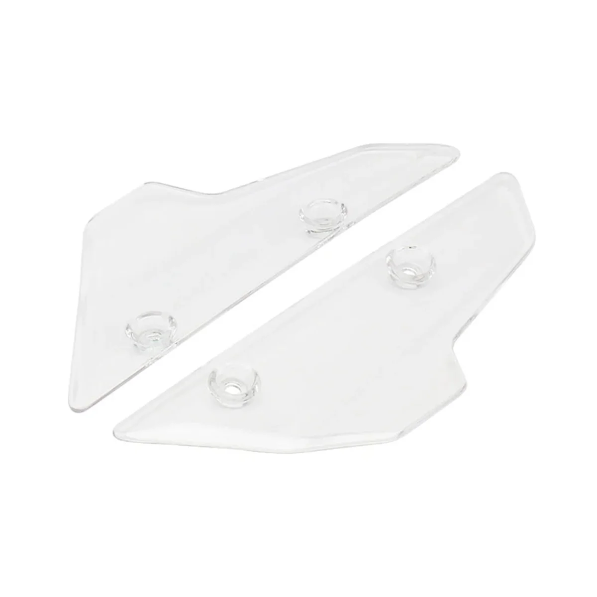 

T47C_Motorcycle Air Deflector Wind Deflector Side WindScreen for HONDA XL750 Transalp 2023(Black)