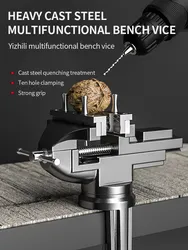 Bench Vise Small Table Pliers Workbench Vise Table Small Multi-functional Household Mini Precision Desktop Table