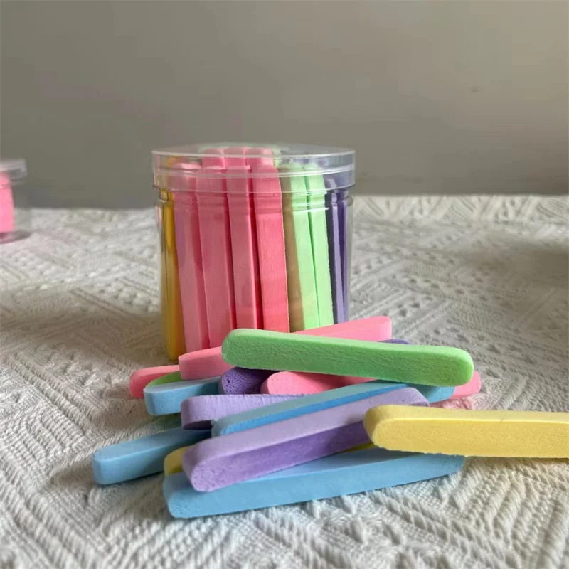 50pcs/box Compress Face Wash Puff With Storage Box Facial Cleansing Sponge For Makeup Remover Face Wash Sponge Skincare Tool