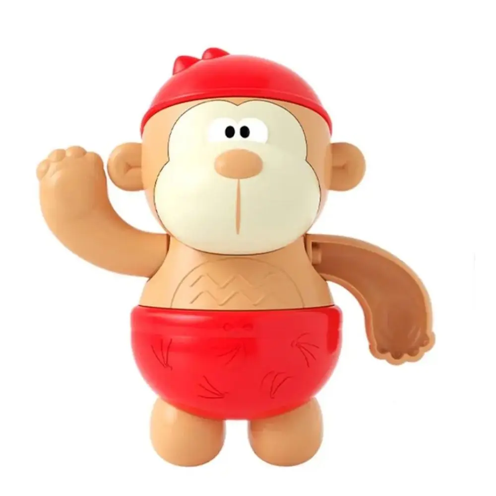 Monkey Bathing Shower Toys Water Floating No Electricity Children Bathtub Toys Interactive Clockwork Baby Shower Toys Bathtub