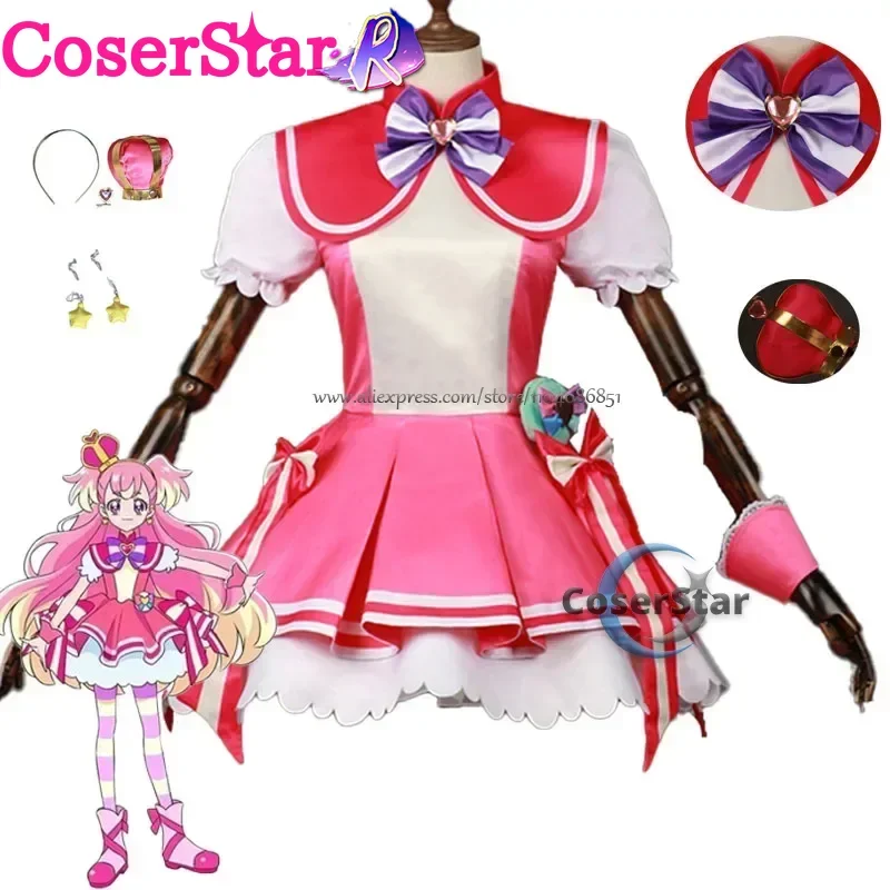 

CoserStar-R Pretty Cure Cure Wonderful Cosplay Costume Role Play Comic Con Dress Hallowmas Party Wigs Animation Prop