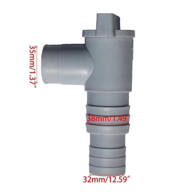 Conector manguera repuesto, adaptador manguera para piscina, válvulas cierre inmersión, válvulas manguera para