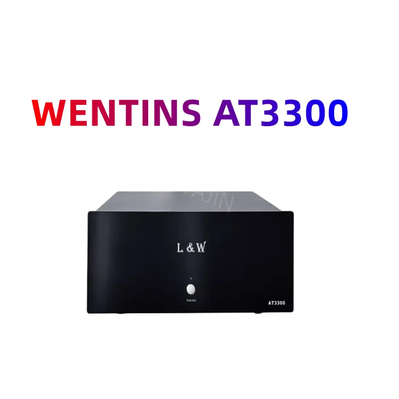 Latest  L&W AT3300 Class A 3 Channel 300W HIFI Pure Power Amplifier Home Theater