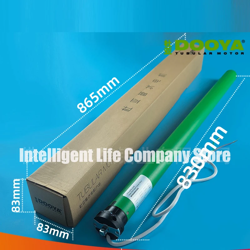 

Dooya DM45RQ-6-28 версия с подвижным кодом 121 Вт радио тихий трубчатый двигатель для умной домашней автоматизации, совместимый с 220-230 В