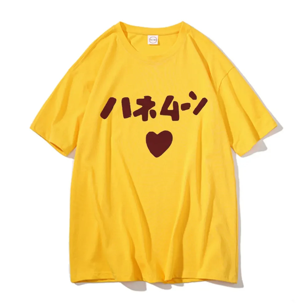 Japanese Manga Loose T Shirt Summer Men Women Tshirt Funny Cute Anime K-ON Hirasawa Yui Akiyama Mio Same Style Print T-shirts