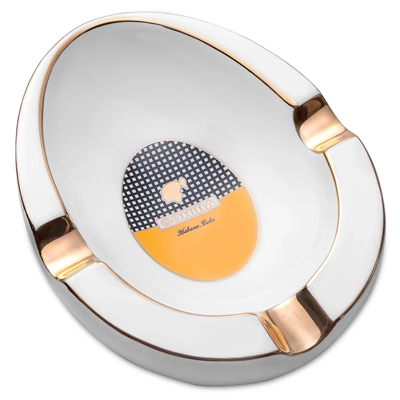 

Artisanal Oversized Cigar Ashtray | European Inspired Design | Statement Piece for Home/Office