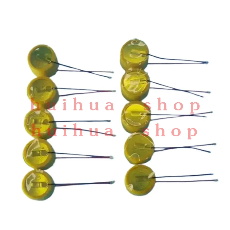 Batteria al litio 2PCS LIR1040 con cavo 3,6 V 40 mAh per auricolare Bluetooth TWS