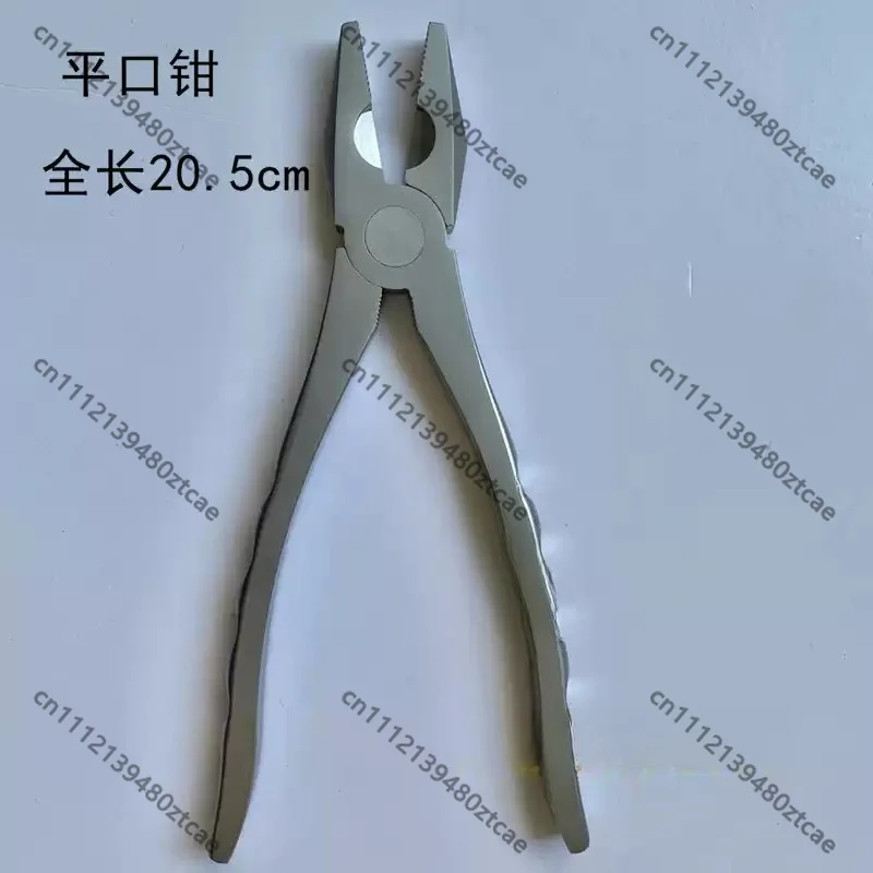 Orthopedic Surgical Pliers Set Bone Vise Broken Nail Extraction Pliers Flat Head Kirschner Wire Cutter Max Shear Range ≤2.0mm