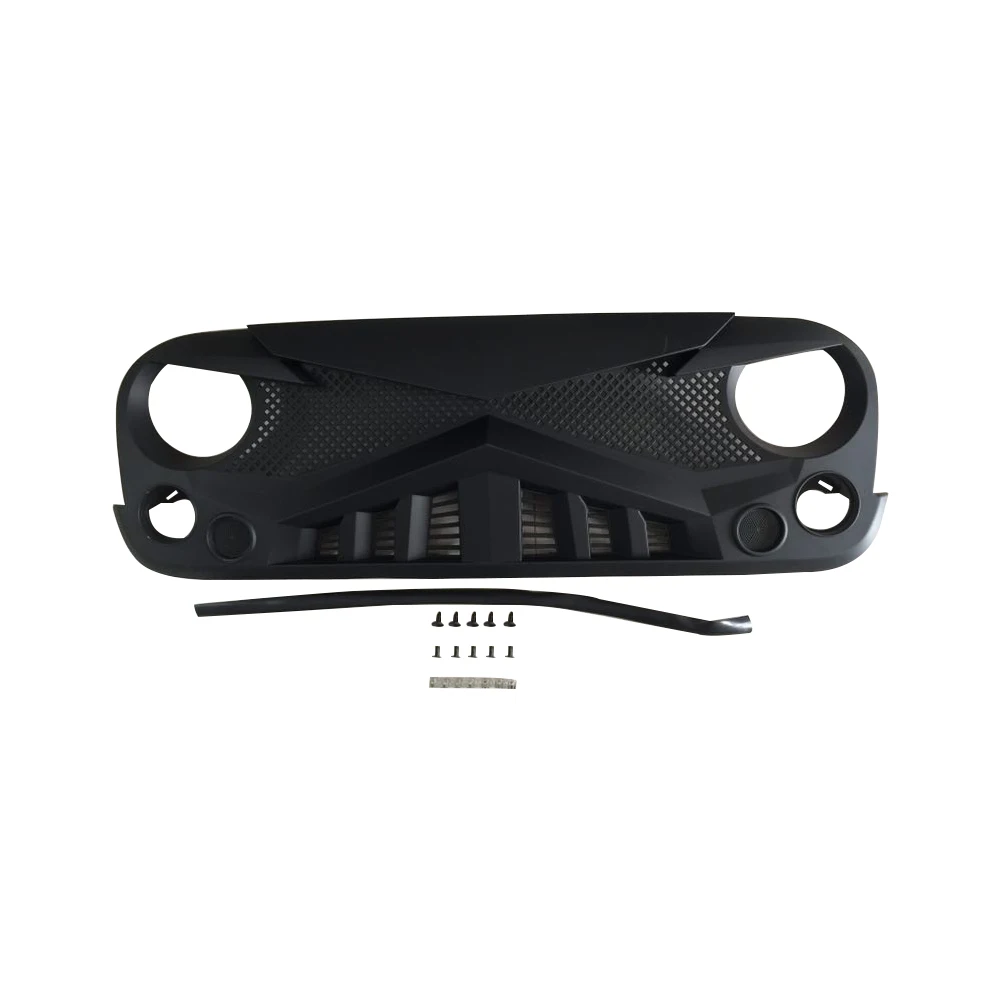 JK Knight grille ABS J354 for jeep JK for wrangler 2007-2017 Auto Performace Part