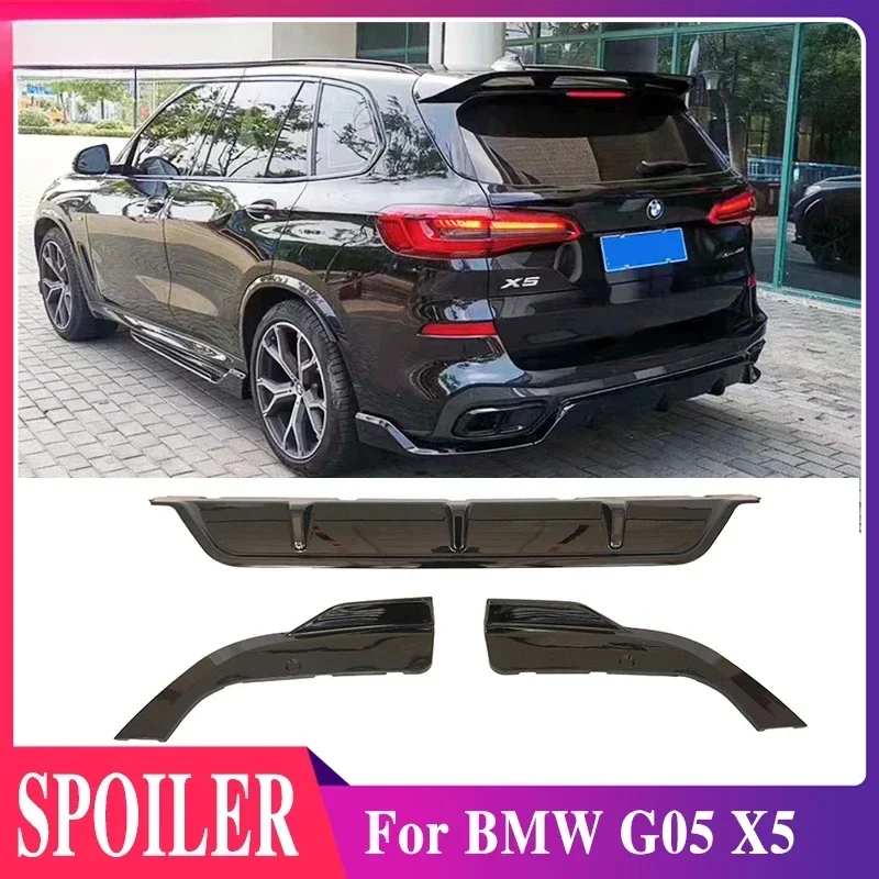 

New！ For BMW X5 G05 M Sport rear bumper protective partition spoiler diffuser body modification parts 2019-2023