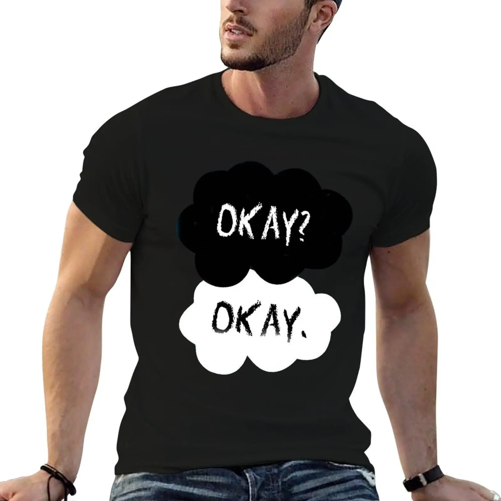 The Fault In Our Stars - Okay T-Shirt Street Style Casual Tee Shirt