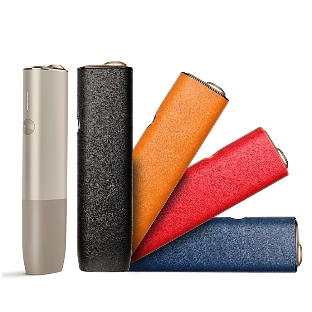 

RUORUO 8 Colors Pure Leather Skin Case for Iquos Replaceable E Smoking Box for Iqos Illuma One Accessories