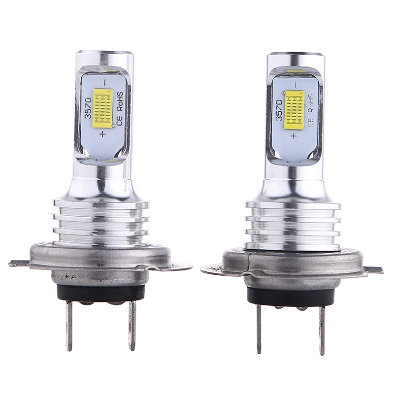 2 X H4 H7 Bright Headlamps Suite High Low Beam Fog Light Bulb White 6000k Yellow Car HeadLight Led Atuo Lamp DRL