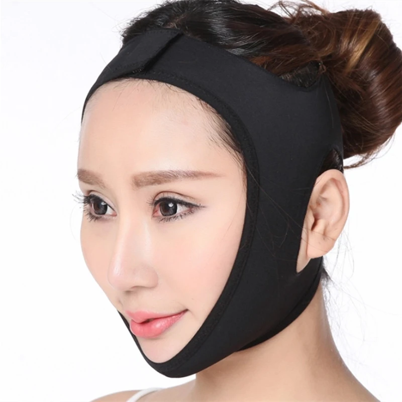 Face V shaper Facial Slimming Bandage Relaxation Lift Up Belt Shape Lift Reduce Double Chin Face Thining Band Massage Hot Sale