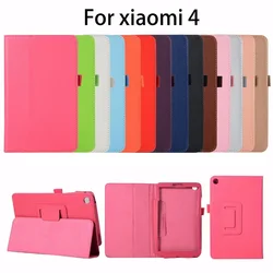 8.0'' Folio Stand Coque for Xiaomi Mipad 4 Mi Pad 4 8.0 Case Magnetic Smart Flip PU Kickstand Coque for Xiaomi Mi Pad 4 Cover