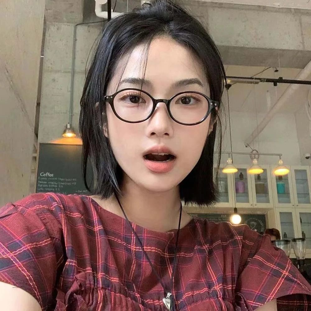 

Alloy Elderly Reading Glasses Elastic PC Unisex Presbyopic Glasses Retro Decorative Tortie Elliptical Frame Eyewear Mother's Day