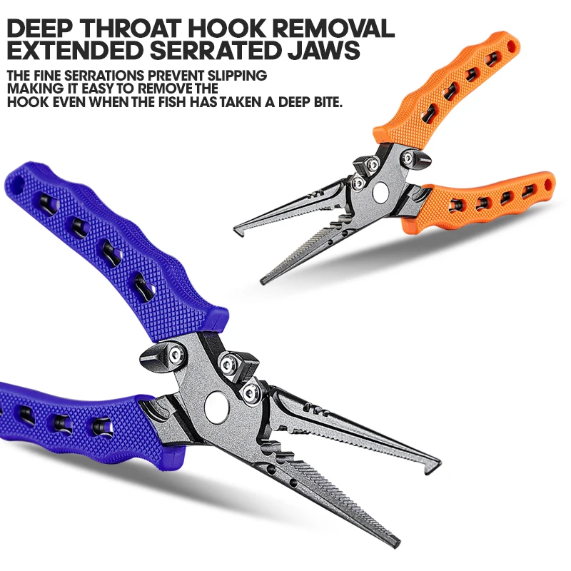 TAIYU 5-color الفولاذ المقاوم للصدأ إغراء كماشة كماشة الصيد قطع خط هوك مزيل ملحق الفولاذ المقاوم للصدأ نمط معدات صيد الأسماك البحرية #6