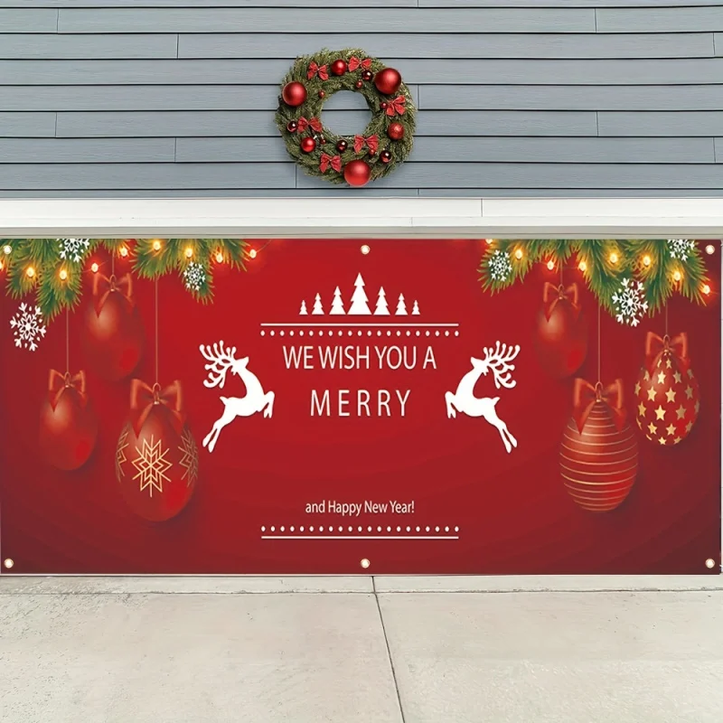 1Pc 2D Flat, Merry … - image