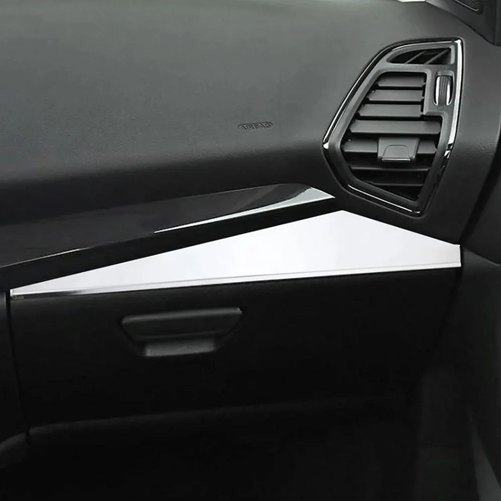 For Ford Kuga Escape 2013 2014 2015 2016 2017  LHD Car Storage Glove Box Decoration Cover Trim Sticker Car Styling Accessories view 3