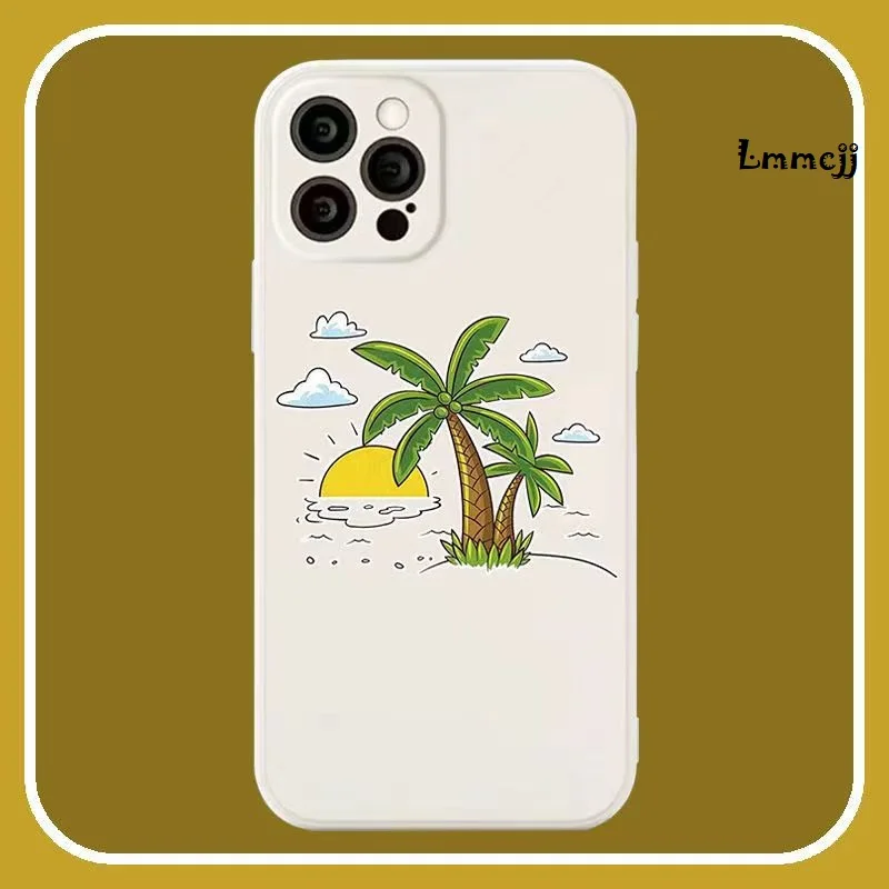 

Lmmcjj Sun Tree Phone Case For Samsung A13 A22 A51 A54 A72 Galaxy S21 FE S22 S23 Ultra Note 20 A12 A53 A33 Silicone iPhone Cover