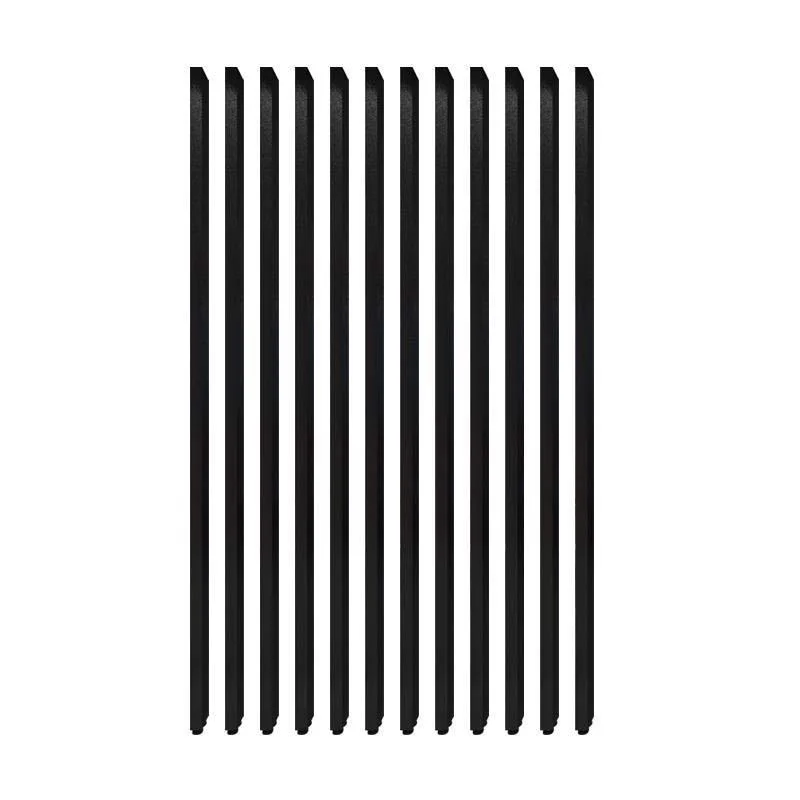 

Popular design sense Log material Wood grain metal aluminum square tube screen and room partition aluminum screen
