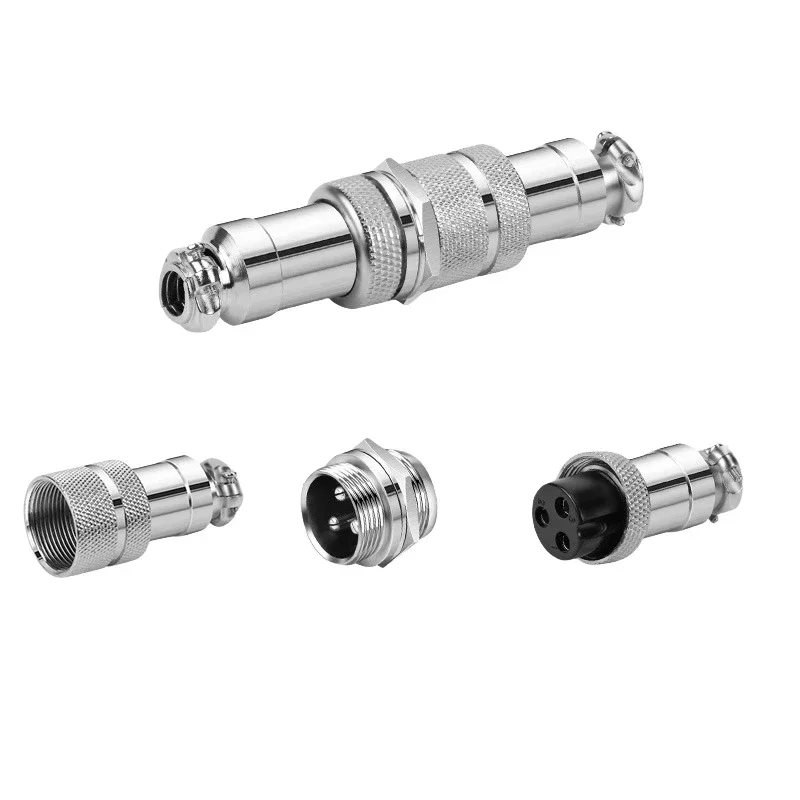 5/10/20 Set GX12 GX16 GX20 Docking Connector 2 3 4 5 6 7 8 9 10 12 14 15 Pin Male Female Aviation Plug Socket Circular Connector