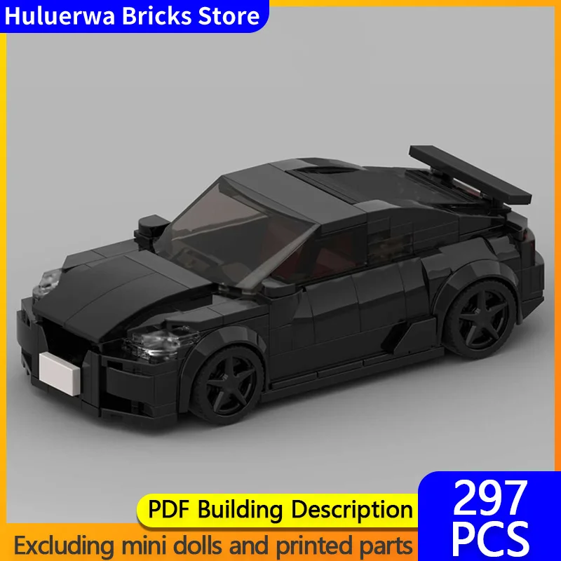 

Speed Racing Car Model MOC Building Bricks TT Two-Door Sports Car Modular Technology Children Holiday Gifts Assemble Toys Suit