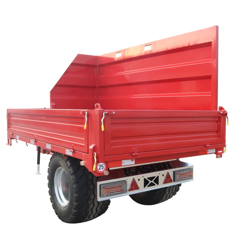 4Ton Garden Lawn Trailer for Garden Tractor Agricultural Use