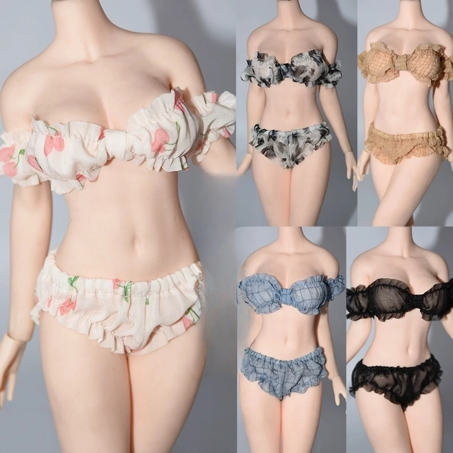 

1/6 Flower Swimwear Underwear Model Fit 12'' TBLeague Figure