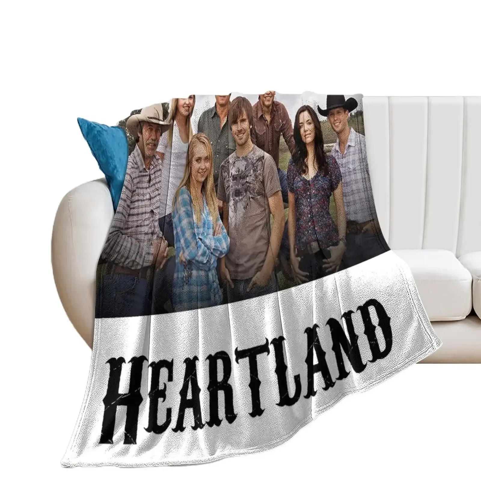 

Heartland Throw Blanket Nap bed plaid Beach Blankets