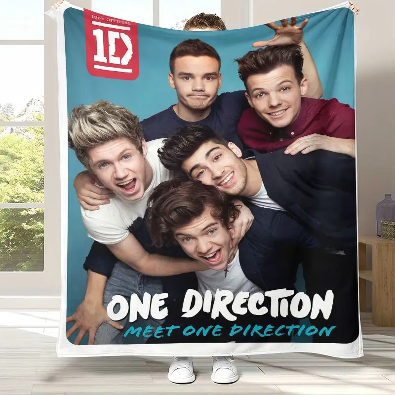 3D One D-Direction Boy Band Soft Flannel Throw Blanket,Cozy Warm Blanket for Bed,Sofa,Living Room,Picnic,Camping,Home Decor,Gift