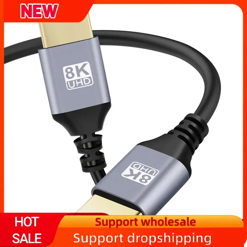 Superb HDTV 2.1 8K Ultra HD Cable -Compatible 19+1 Core OD4.0 Ultra Thin Cable Multi-Function Tv Computer Monitor Cable