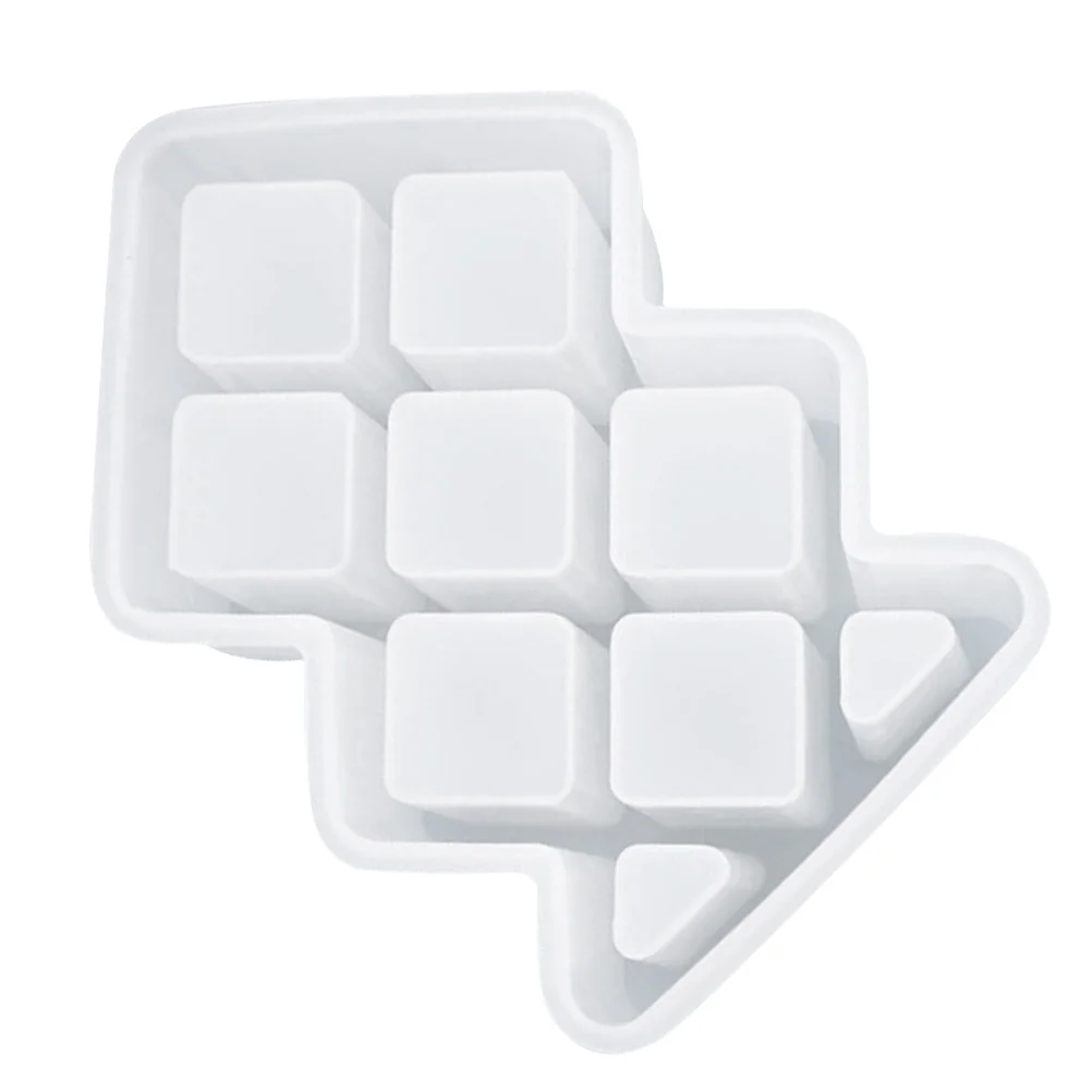 

1Pcs Silicone DIY Molds for Storage Box and Lipstick Box Making Handicraft Mold Sturdy Flexible Transparent Easy Clean Use