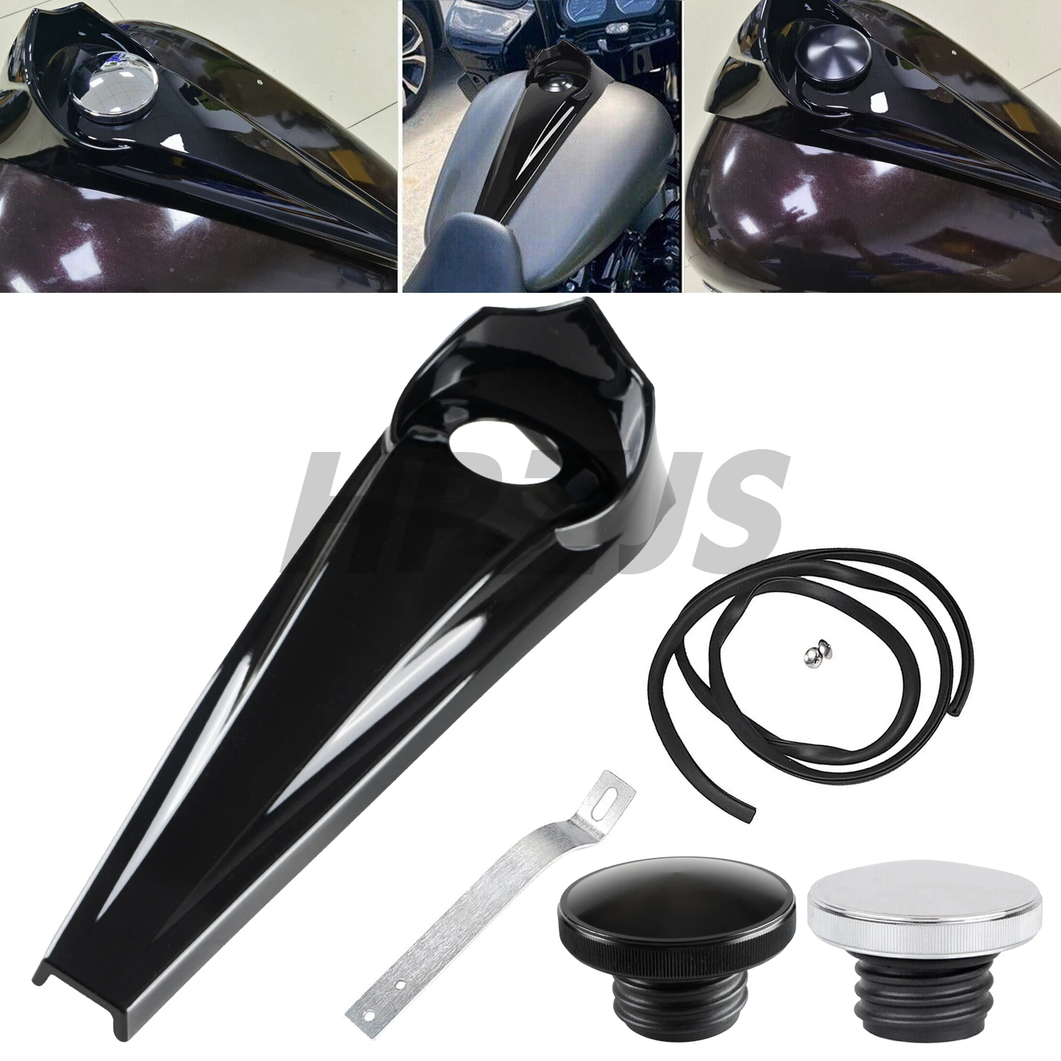 

Motorcycle Dash Fuel Tank Console Trim Panel Gas Tank Cap For Harley Touring Electra Street Road Tri Glide Ultra Classic 2008-23