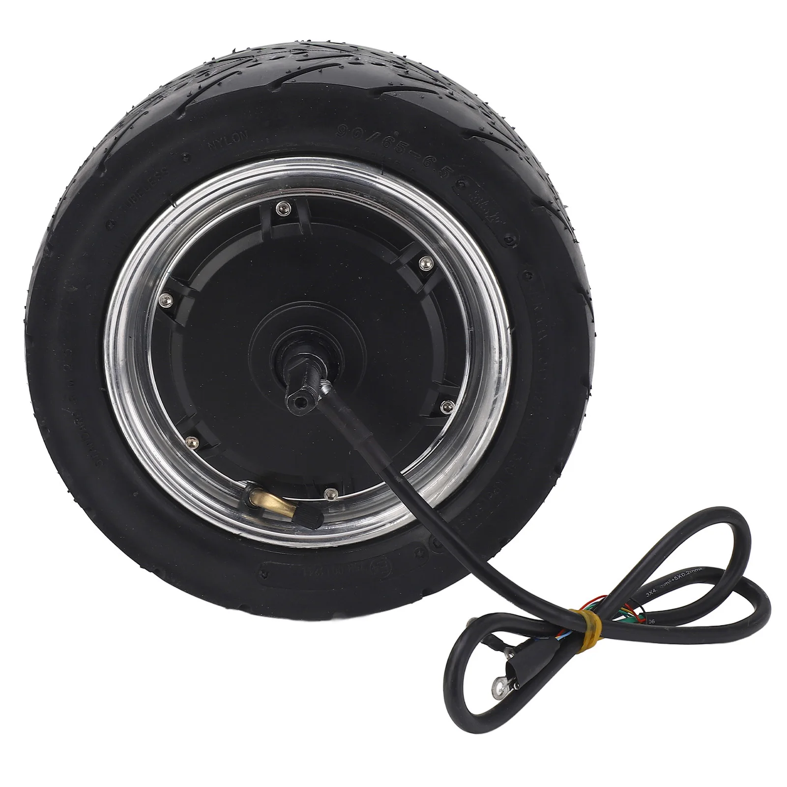 11 Inch Wheel Hub Motor 48‑72v Aluminium Alloy 1500‑4000W Vacuum Tire Brushless  Hub Motor Low Noise for Electric Motorcycle