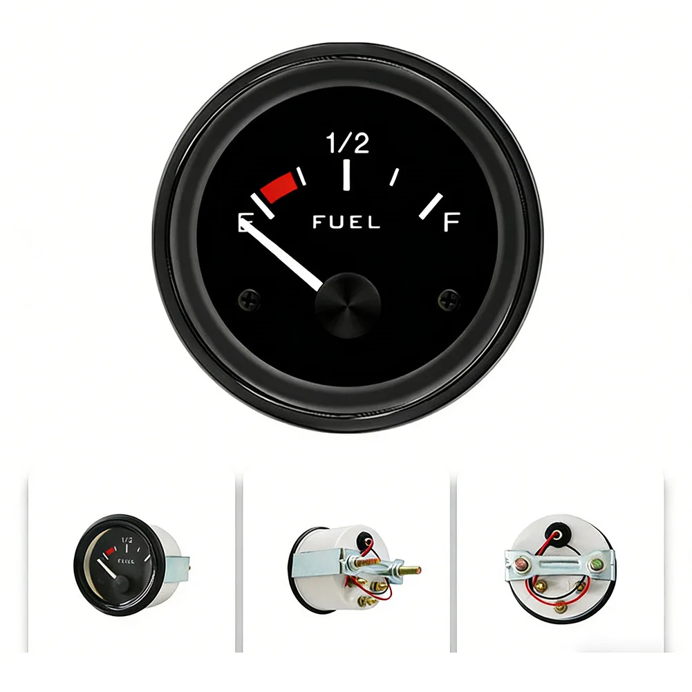 12-24V Black Abs Point Gauge Oil Float 52MM OEM GAM-G3100 Precision Automotive Fuel Gauge Car Electronics Accessories