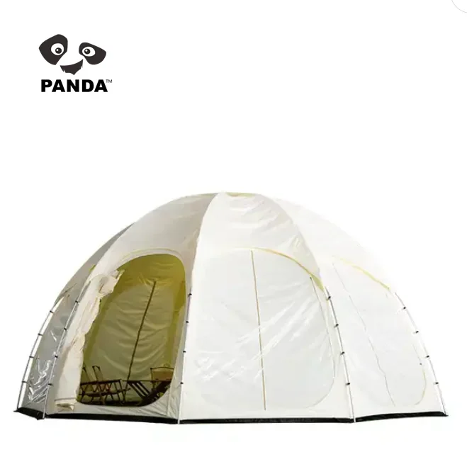 

Outdoor Canopy Waterproof UV Resistant Large Space Glamping House Luxury Yurt Ball Tent for Wedding Camping Event