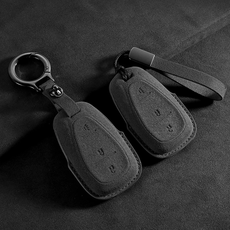 Leather Car Key Cas…