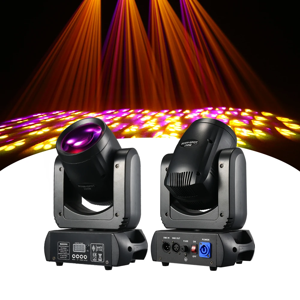 Botai ไฟลำแสง150W Gobo Spot DMX Cabeza movil ไนท์คลับปาร์ตี้งานปาร์ตี้บาร์ดีเจไฟเวทีไฟ