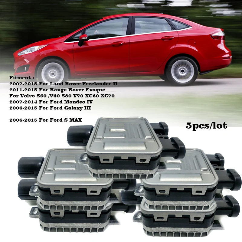 5pcs Radiator Cooling Fan Control Module for VOLOV S60 II FORD GALAXY MONDEO III IV S-MAX 940004107 940004105 940004101