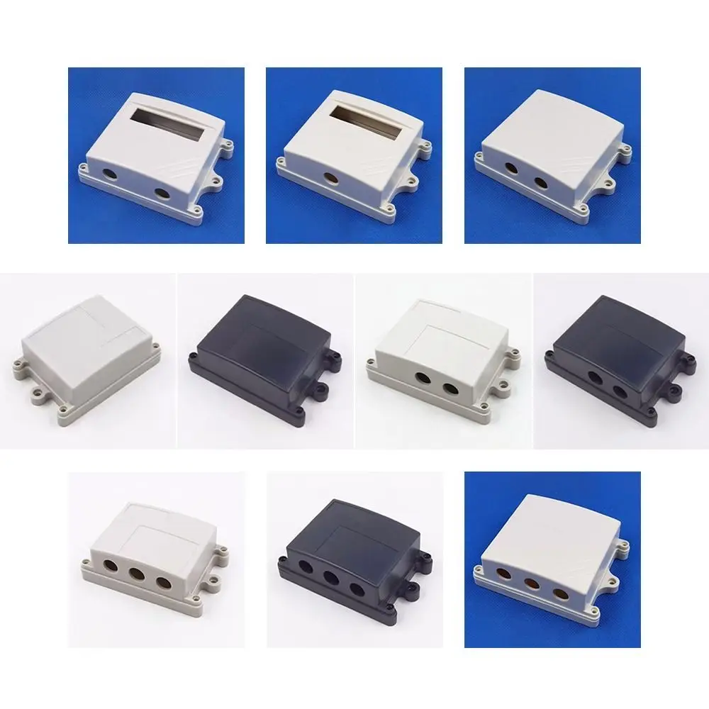 White/Black High Quality PLC Controller Housing Waterproof Cover Project Instrument Case Enclosure Boxes Electronic Project Box