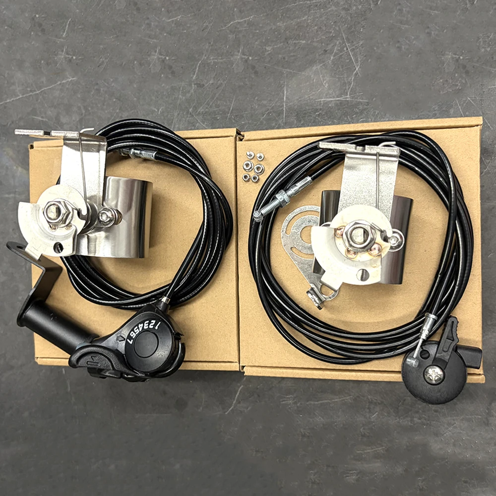 motorcycle the second generation 51mm exhaust pipes High Quality Locomotive Sound Modified with Gear adjustment switch