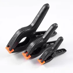 1-10 Pcs Woodworking Spring Clamps Set DIY Tools Nylon Plastic Clip a Type Wood Holding Spring Clips 2/3/4/6/9 Inch