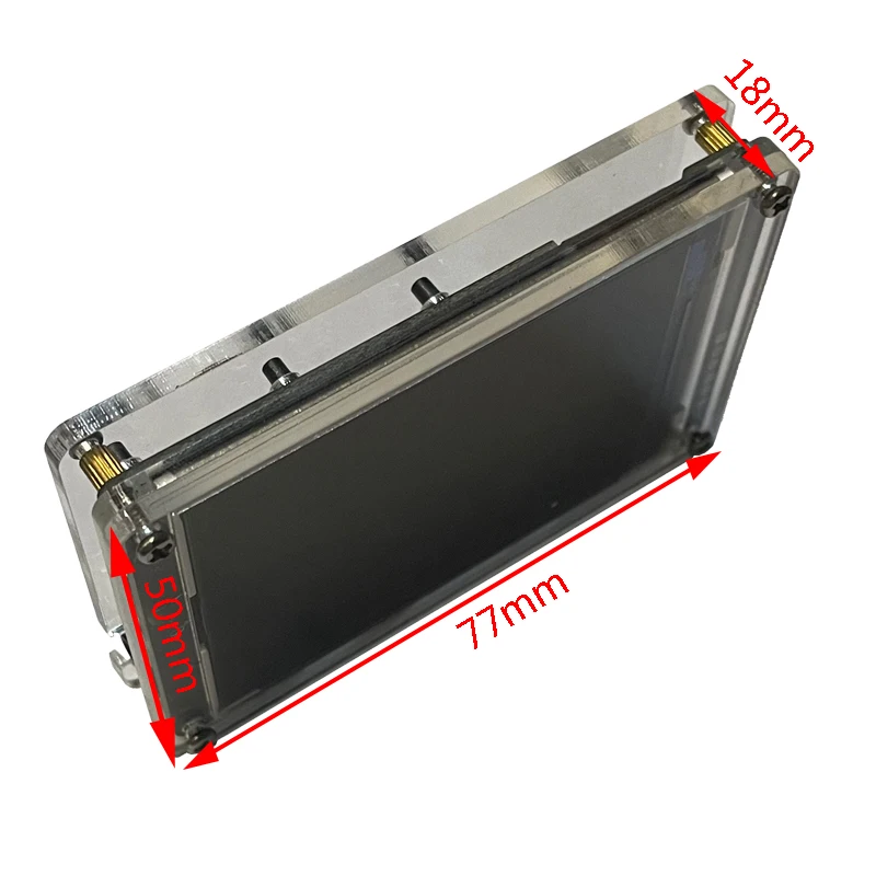Imagem -03 - Equalizador de Espectro de Música Lcd Ips de 2.6 Polegadas Analisador de Exibição Captador de Relógio Wi-fi Controle de Voz Indicador de Nível de Áudio Carro Aux dc 5v12v