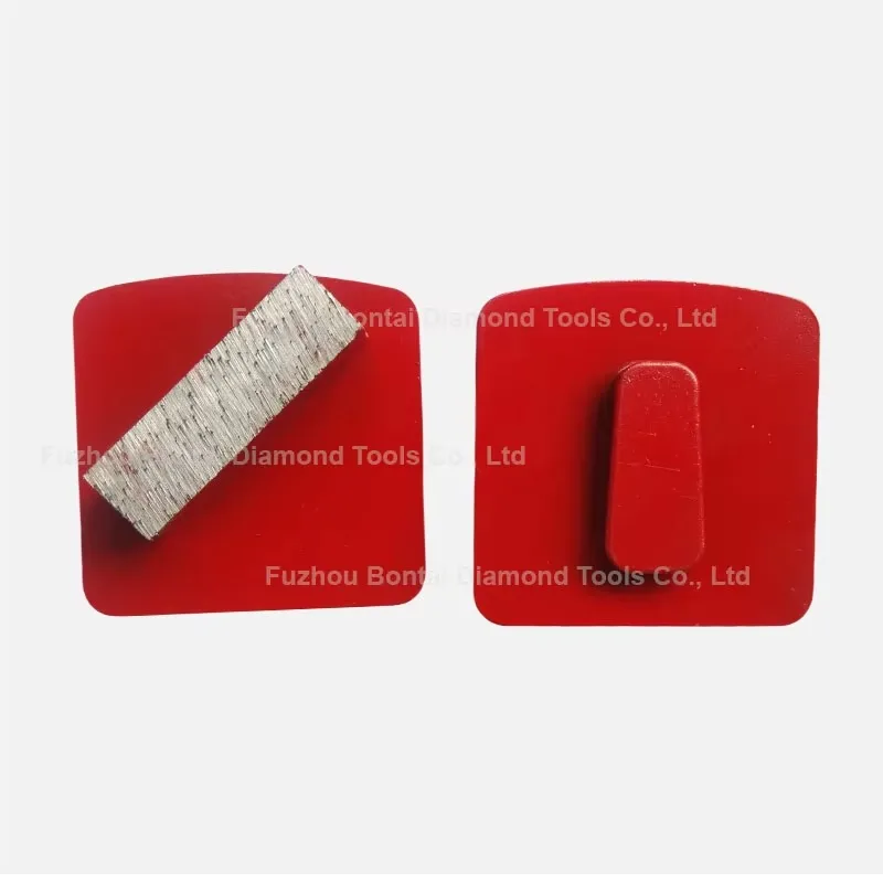 

Aggressive Single Rectangle Segments Diamond Grinding Shoes Custom Concrete Diamonds