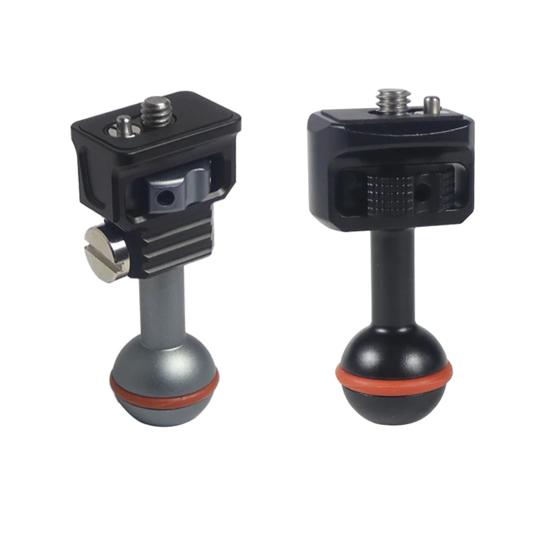 20/21mm Ball Head Mount 1/4 Screw Arri Pin Base Adapter Connector for Camera Cage Video/Flash Adapter Stand Holder