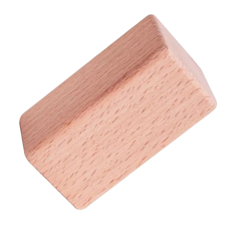 

1Set Wooden Cube Blocks Beech Granule Solid Wood Smooth Sturdy 6Cm Cuboid DIY Craft Education Early Learning Stacking