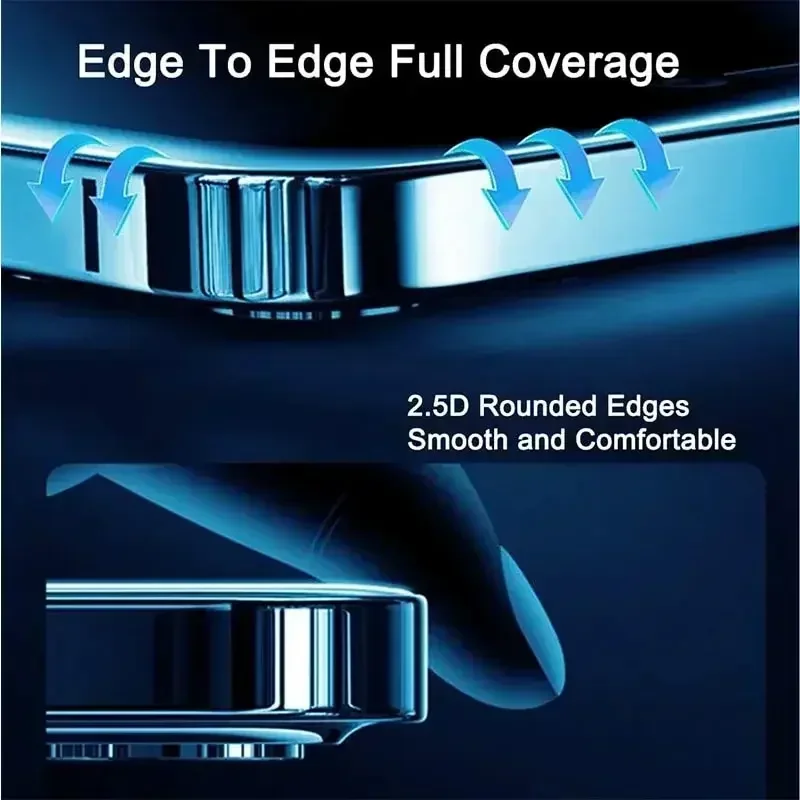 10 قطعة زجاج مضاد للتجسس لهاتف آيفون 15 16 17 14 13 12 11 Pro Max Mini X XS XR 7 8 6 Plus واقي شاشة الخصوصية لهاتف iPhone SE 2020