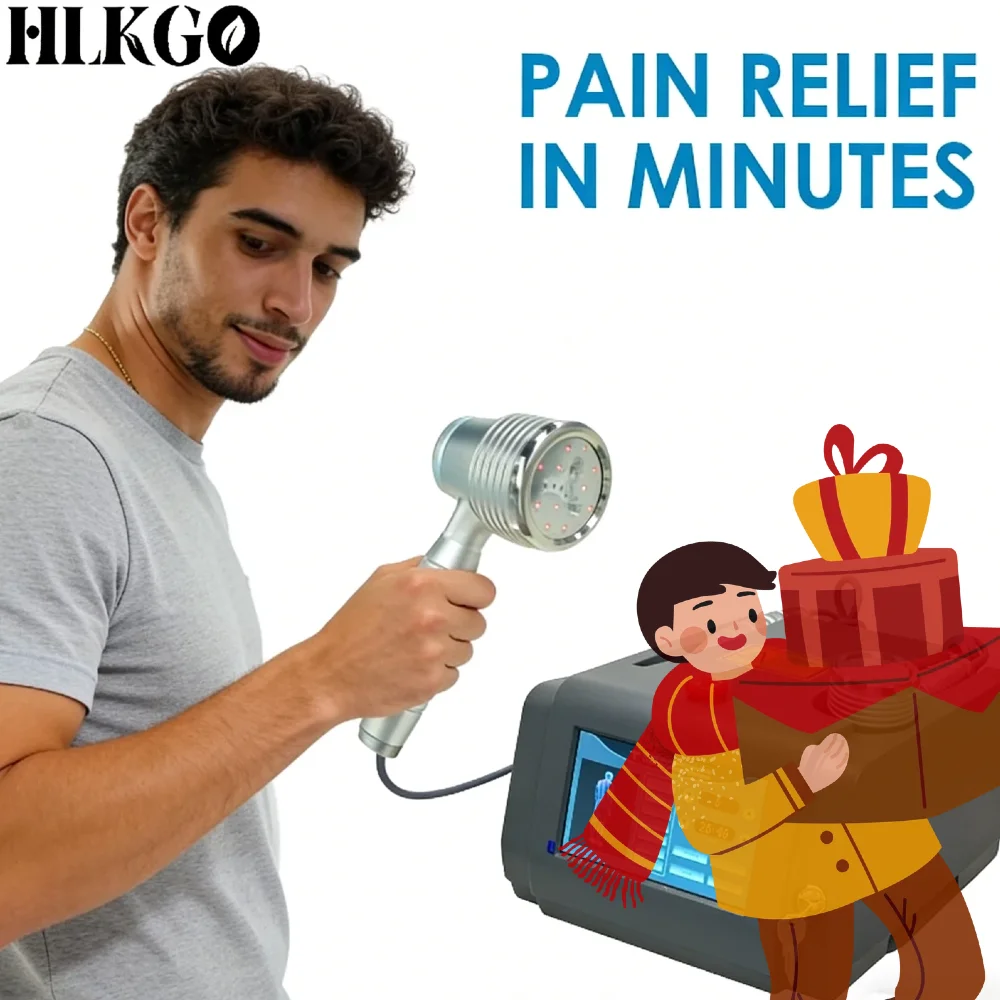 HLKGO Best 5W Laser Therapy 808/650nm for Chronic Pain Post-Surgical Recovery Wound Healing Human & Animal