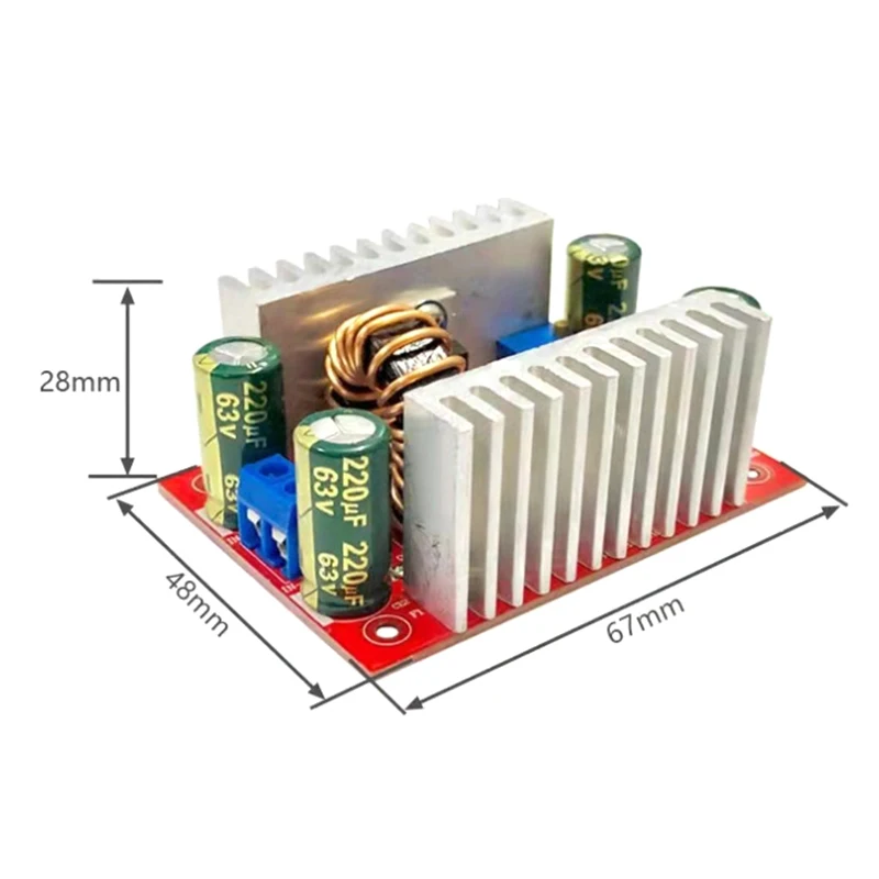 400WDC-DC High Power Constant Voltage Constant Current Boost Power Module Led Boost Driver Laptop Battery Charger Step Up Module